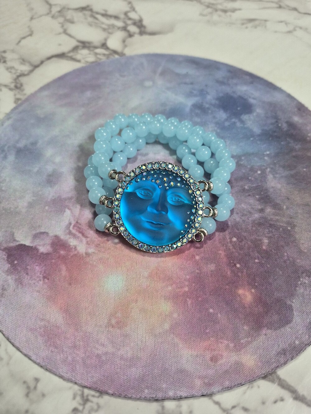Kirks Folly Blue Moon Face Bracelet - Picture 3 of 9